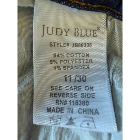 Judy Blue Stone Wash High Waist Skinny Jean Women’s Size 11/30 - Picture 10 of 11